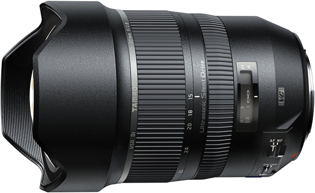 腾龙推出SP15-30mm f/2.8VC USD全画幅防抖镜头