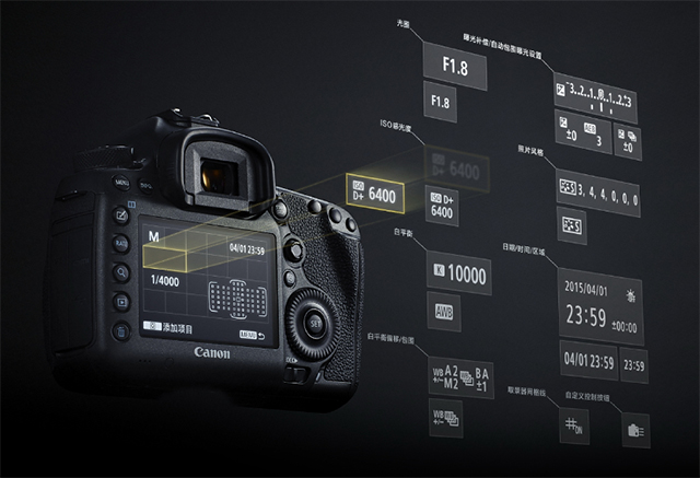 5000万像素的逆袭 佳能发布EOS 5Ds、5Ds R