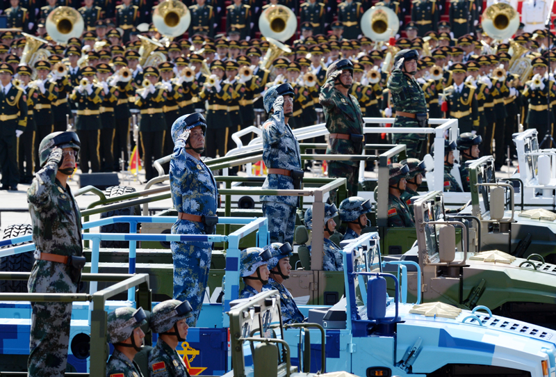 我们的队伍向太阳—— 中国首次以盛大阅兵纪念抗战胜利70周年
