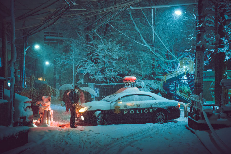 记录日本一年四季的烂漫夜色 安静中的浮华岁月