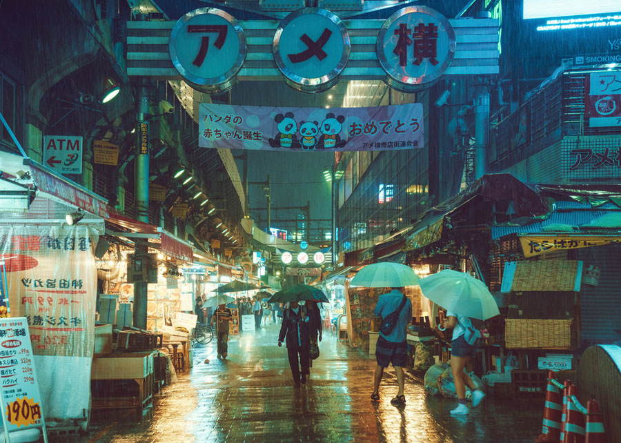记录日本一年四季的烂漫夜色 安静中的浮华岁月