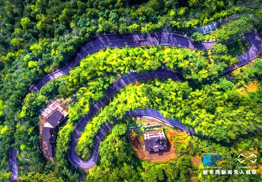 【“飞阅”中国】福建永春“四好农村路” 空中视角盘若游龙