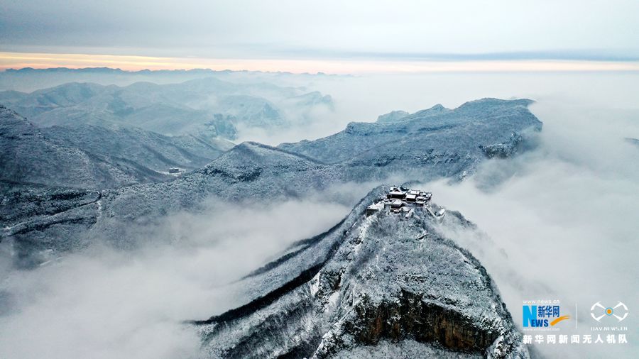 河南云台山：邂逅一场“冰雪奇缘”