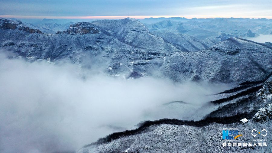 河南云台山：邂逅一场“冰雪奇缘”