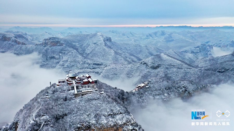 河南云台山：邂逅一场“冰雪奇缘”