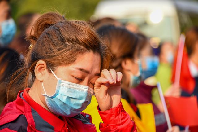 黑龙江支援湖北孝感医疗队返程