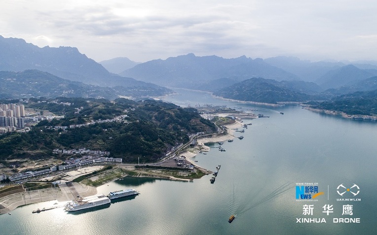 三峡水域航运渐忙