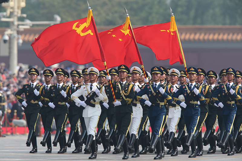 庆祝中华人民共和国成立70周年大会在京隆重举行