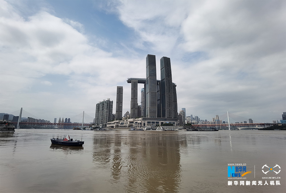 直击长江五号洪水过境重庆主城 多处水位超保