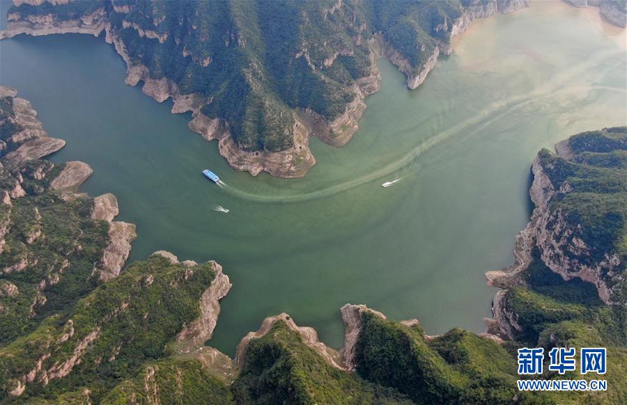 河南济源：黄河三峡美 犹在画中游