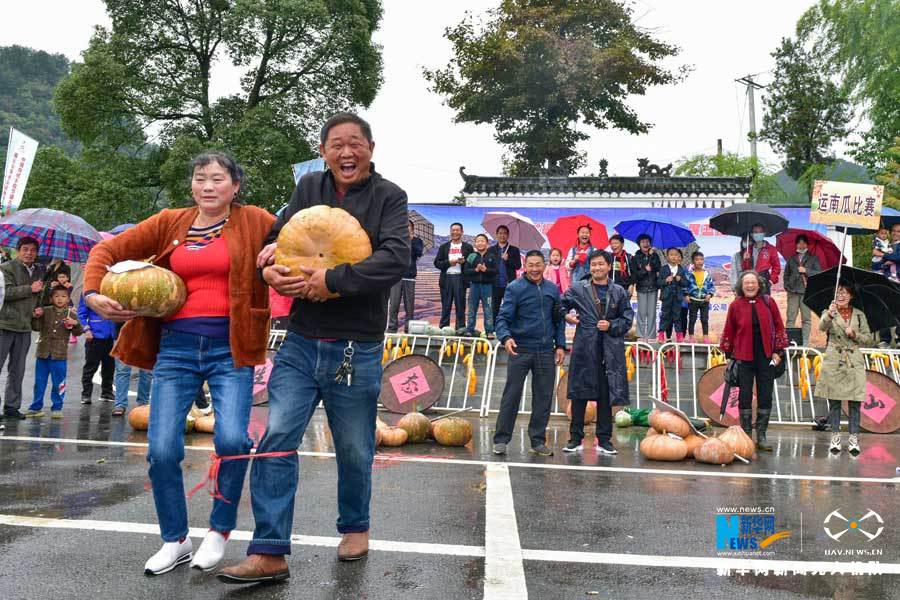 【“飞阅”中国】湖北蕲春：农民丰收节“农味”浓