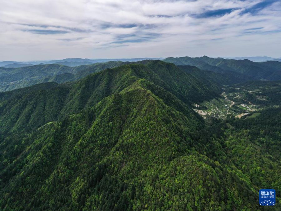 天空之眼瞰贵州梵净山