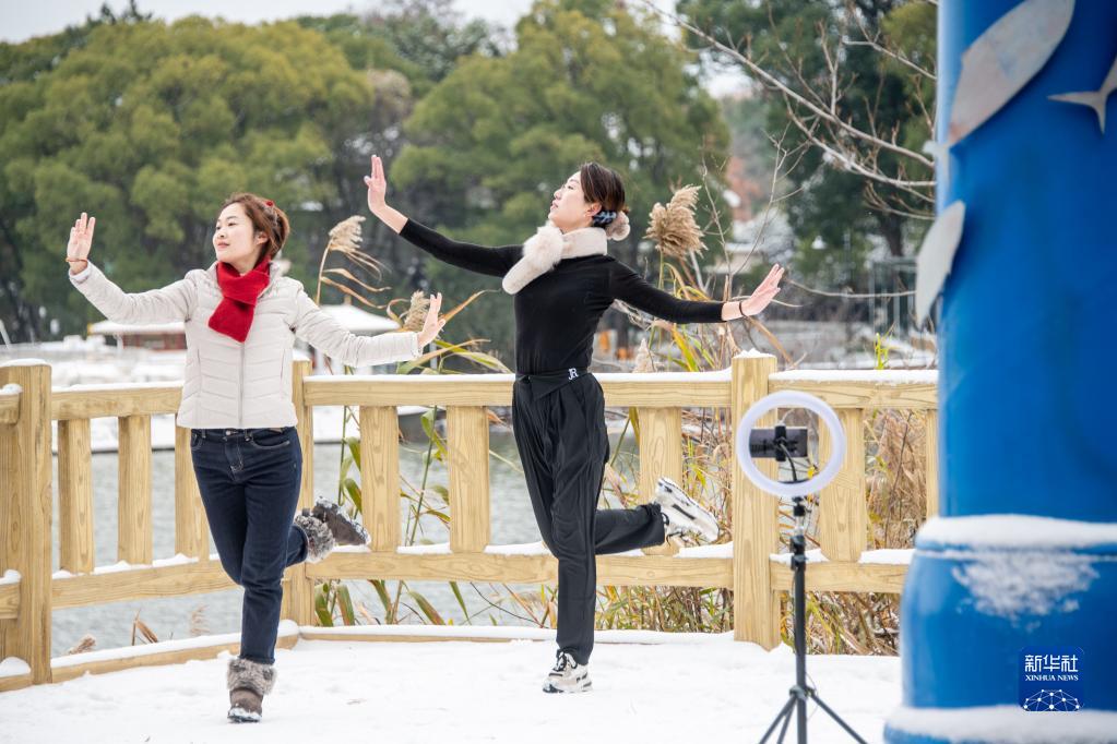 武汉迎来降雪天气