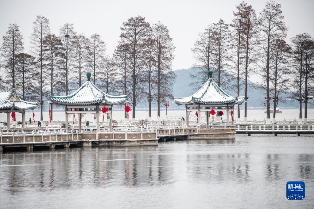 武汉迎来降雪天气