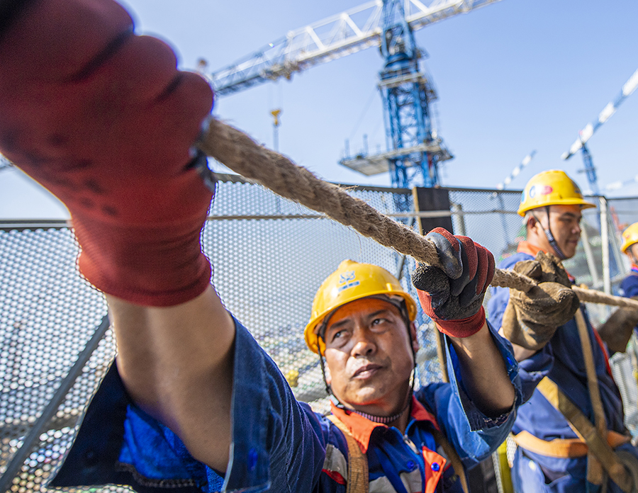 “核”力奋进 “漳”显力量——漳州核电项目建设现场掠影