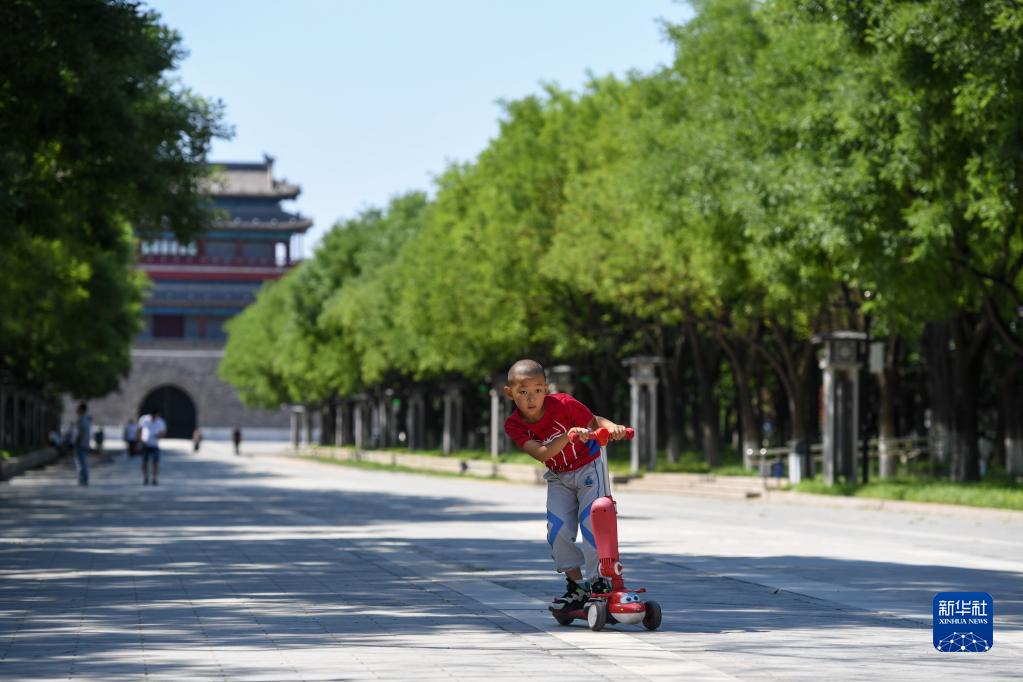 新华全媒+丨解码文化自信的城市样本丨行走北京中轴线