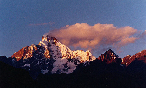 日落金山