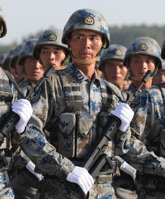 祖国,敬礼!——阅兵村掠影